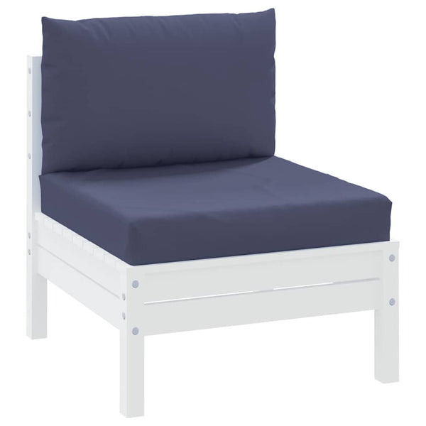 Marineblaue Palettenkissen, 2er-Set