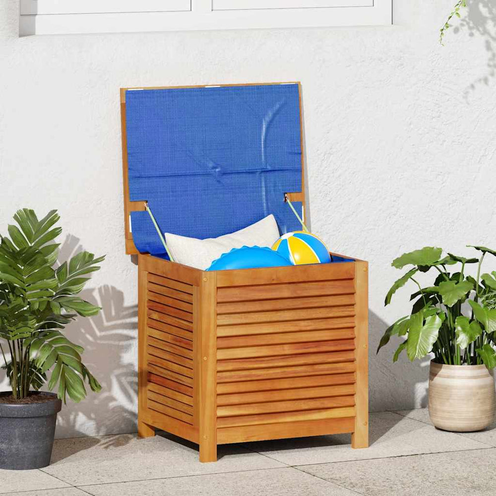 vidaXL Garden Storage Box with Vents 60x50x56 cm Solid Acacia Wood