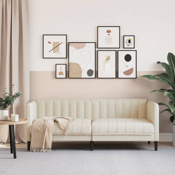 2-Sitzer Sofa Leinen