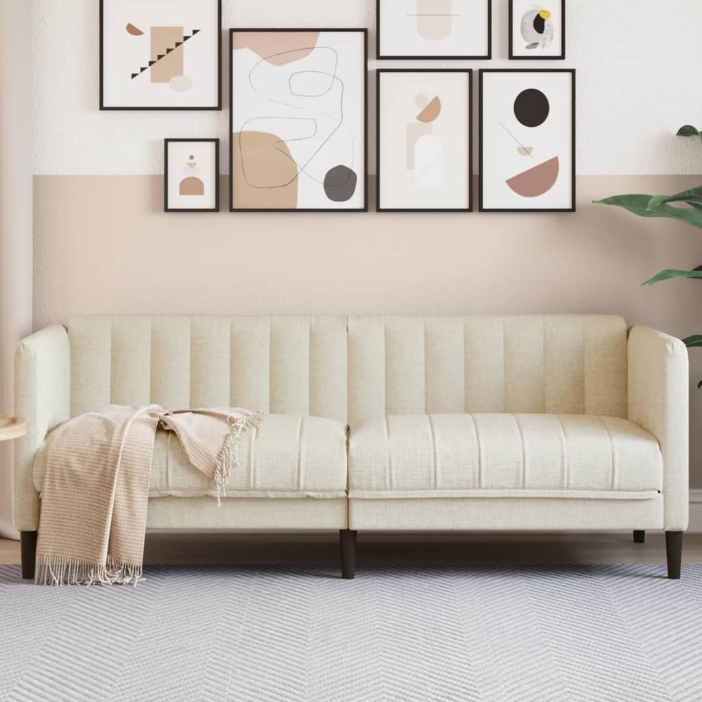 2-Sitzer Sofa Leinen