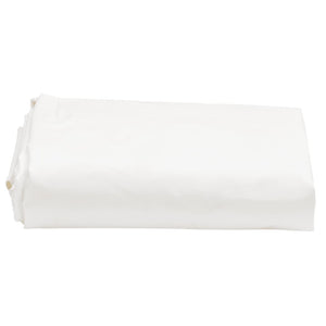 vidaXL Tarpaulin White 1.5x2.5 m 650 g/m²