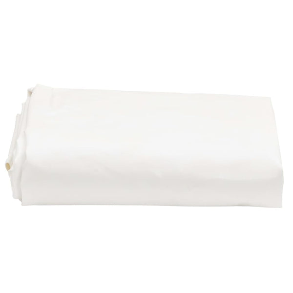 vidaXL Tarpaulin White 2.5x4.5 m 650 g/m²