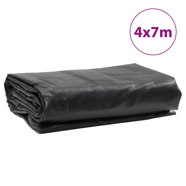 vidaXL Tarpaulin Anthracite 4x7 m 650 g/m²