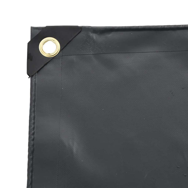 vidaXL Tarpaulin Anthracite 6x8 m 650 g/m²