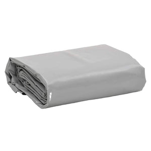 vidaXL Tarp Grey 4x4 m 650 g/m²