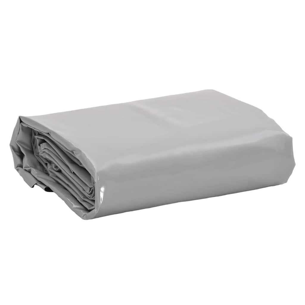 vidaXL Tarp Grey 4x4 m 650 g/m²