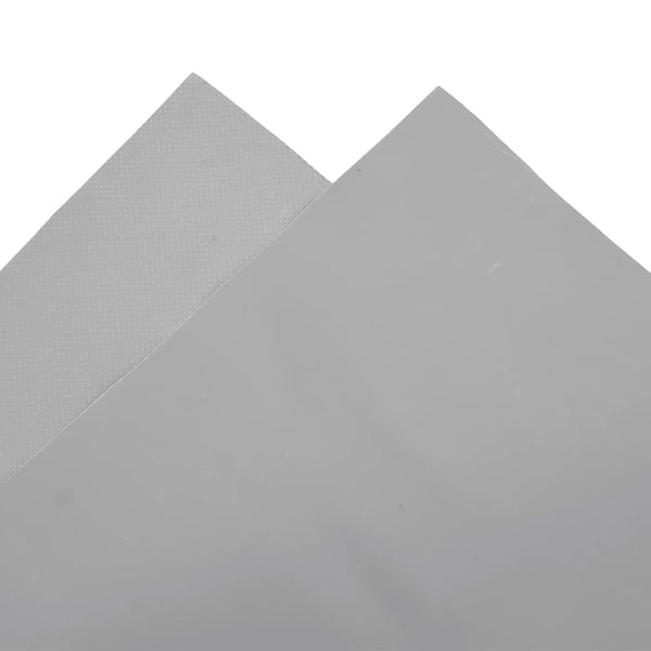 vidaXL Tarp Grey 4x4 m 650 g/m²