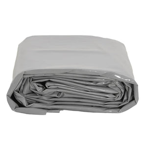 vidaXL Tarpaulin Grey 4x8 m 650 g/m²