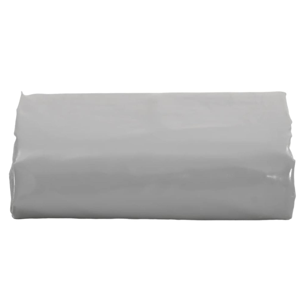 vidaXL Tarpaulin Grey 1x2.5 m 650 g/m²