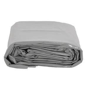 vidaXL Tarpaulin Grey 1x2.5 m 650 g/m²