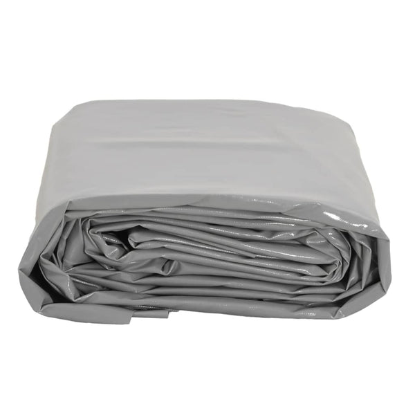 vidaXL Tarpaulin Grey 2.5x4.5 m 650 g/m²
