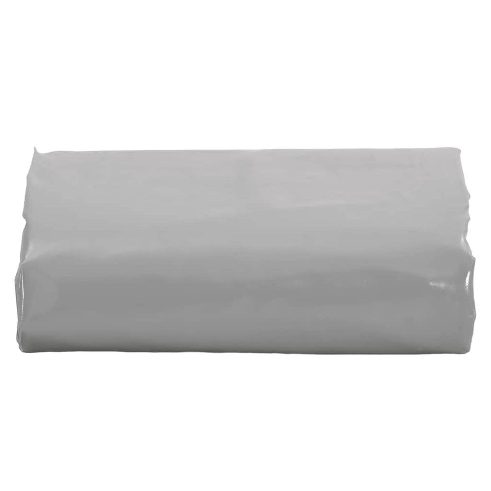 vidaXL Tarpaulin Grey 5x8 m 650 g/m²