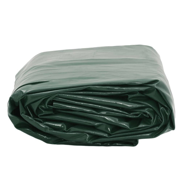 vidaXL Tarp Green 4x5 m 650 g/m²