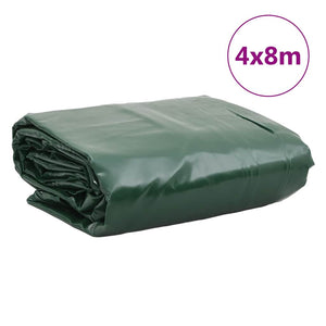 vidaXL Tarp Green 4x8 m 650 g/m²