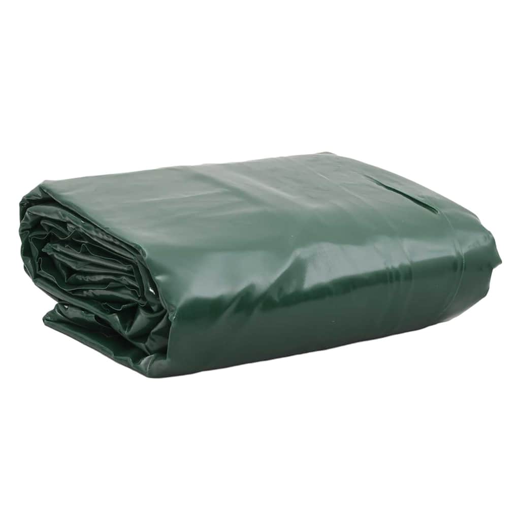 vidaXL Tarpaulin Green 1.5x10 m 650 g/m²