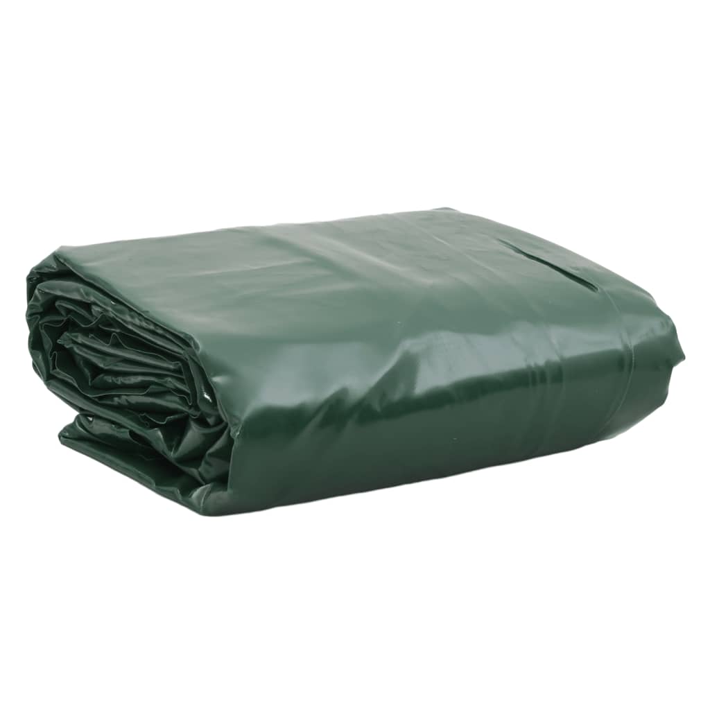 vidaXL Tarpaulin Green 1.5x2.5 m 650 g/m²