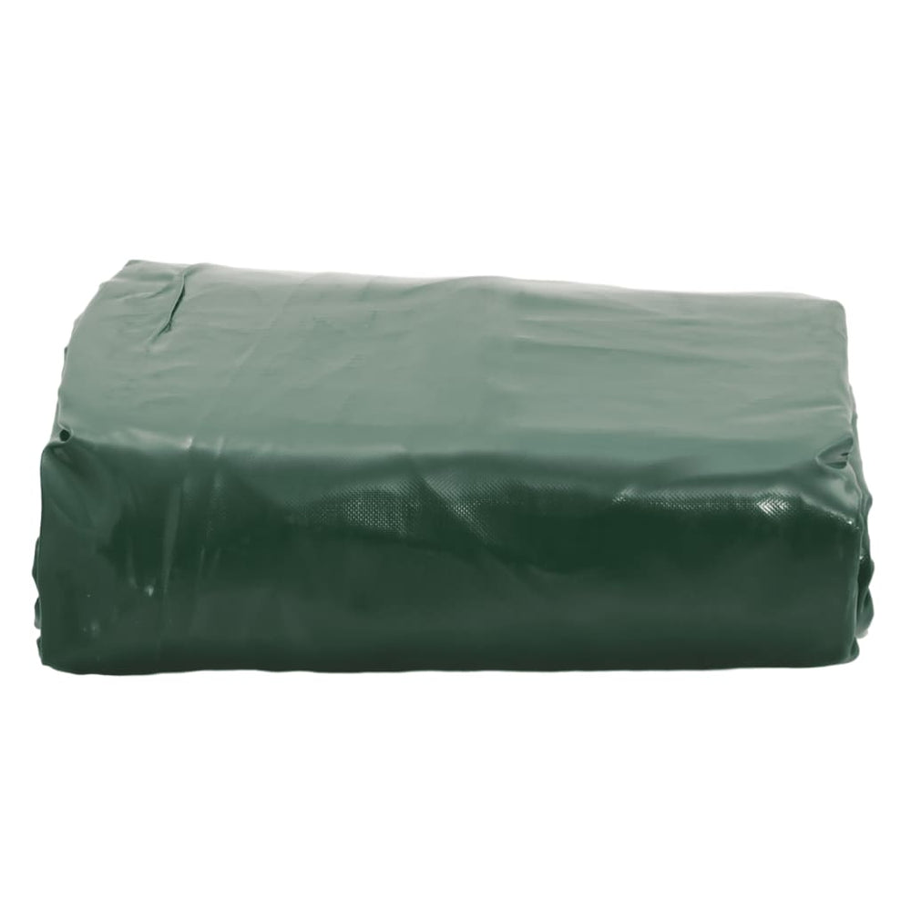 vidaXL Tarpaulin Green 1.5x2.5 m 650 g/m²