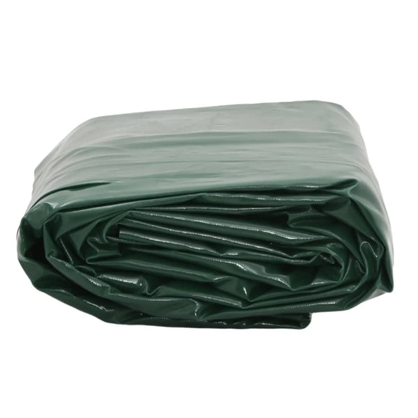 vidaXL Tarpaulin Green 5x7 m 650 g/m²