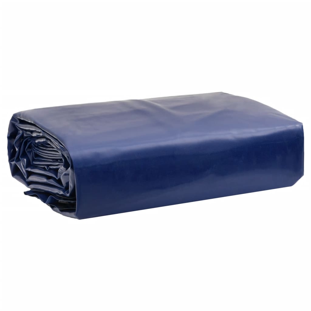 vidaXL Tarpaulin Blue 1.5x6 m 650 g/m²