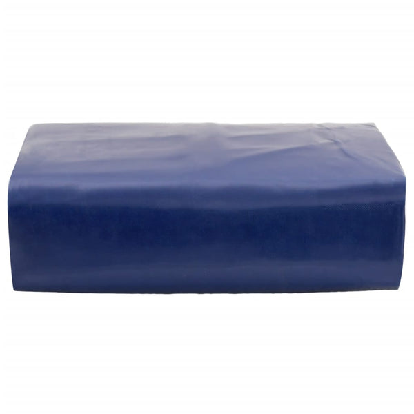 vidaXL Tarpaulin Blue 1x2.5 m 650 g/m²