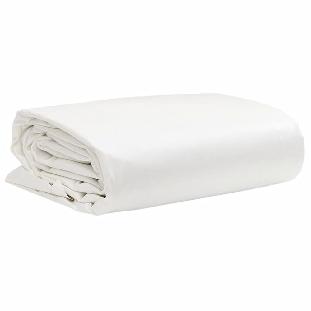 vidaXL Tarp White 4x7 m 650 g/m²