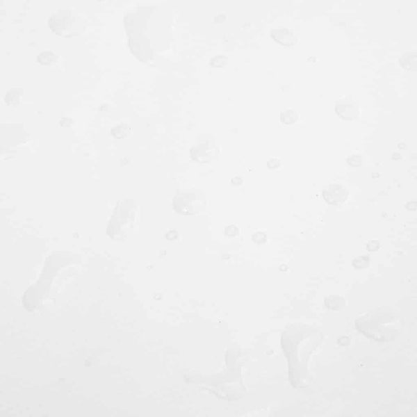 vidaXL Tarpaulin White 1x2.5 m 650 g/m²