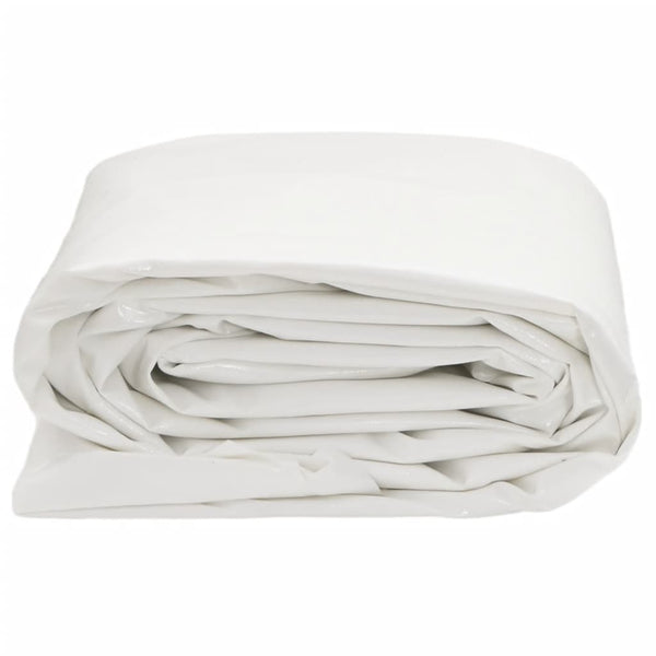 vidaXL Tarpaulin White 2.5x4.5 m 650 g/m²