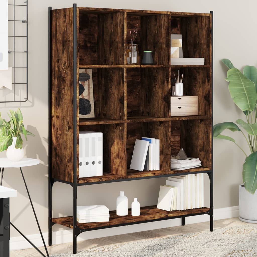 Bücherregal Räuchereiche 102 cm