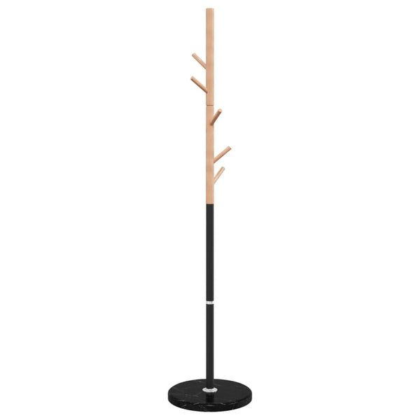 vidaXL Coat Rack Black 172 cm Powder-Coated Iron