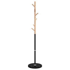 vidaXL Coat Rack Black 172 cm Powder-Coated Iron
