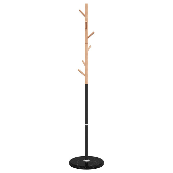vidaXL Coat Rack Black 172 cm Powder-Coated Iron