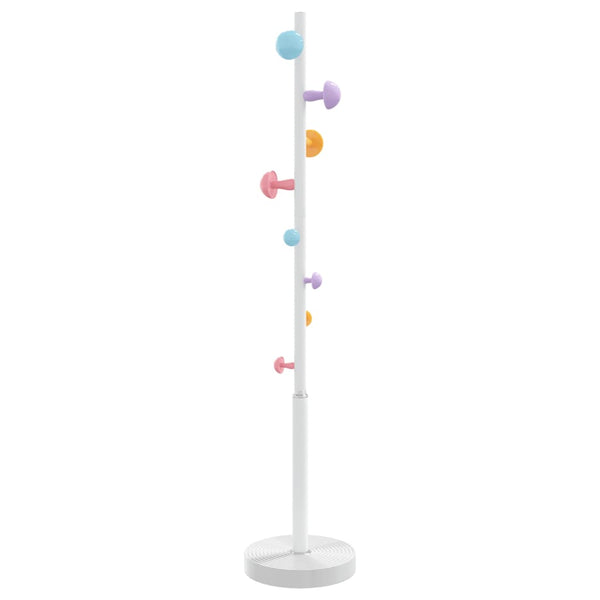 vidaXL Clothes Rack White 172 cm Powder-Coated Iron