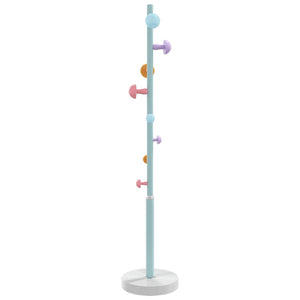 vidaXL Garment Rack Blue 172 cm Powder-Coated Iron