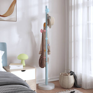 vidaXL Garment Rack Blue 172 cm Powder-Coated Iron