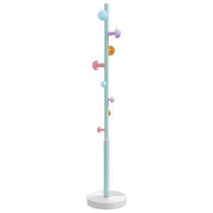 vidaXL Garment Rack Blue 172 cm Powder-Coated Iron
