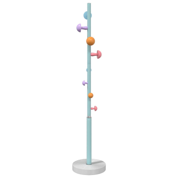 vidaXL Garment Rack Blue 172 cm Powder-Coated Iron