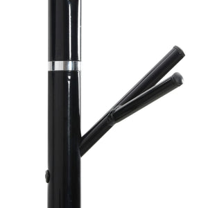 vidaXL Garment Rack Black 175 cm Powder-Coated Iron