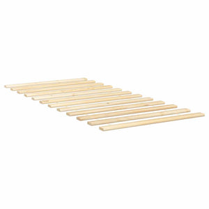 vidaXL Slatted Bed Base 90x200 cm Solid Pine Wood