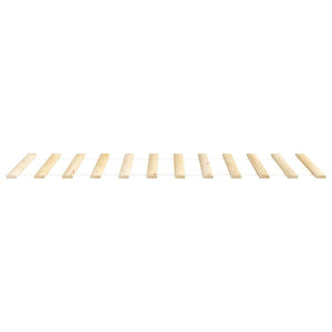 vidaXL Slatted Bed Base 90x200 cm Solid Pine Wood