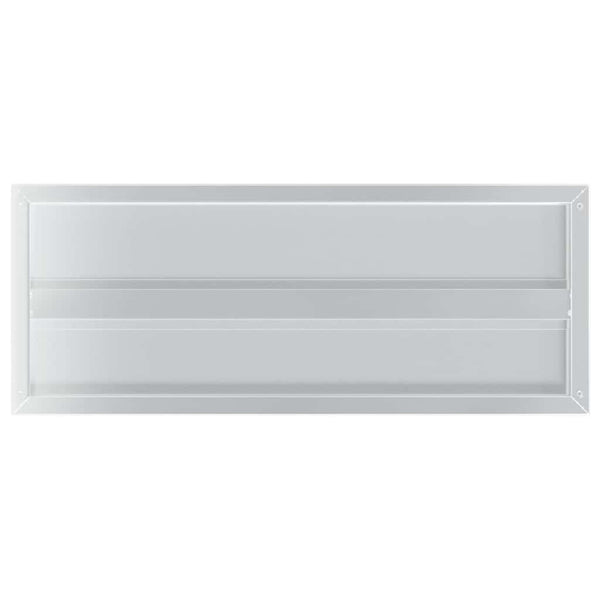 vidaXL Wall Shelves 2 pcs. 75x30 cm Silver Stainless Steel