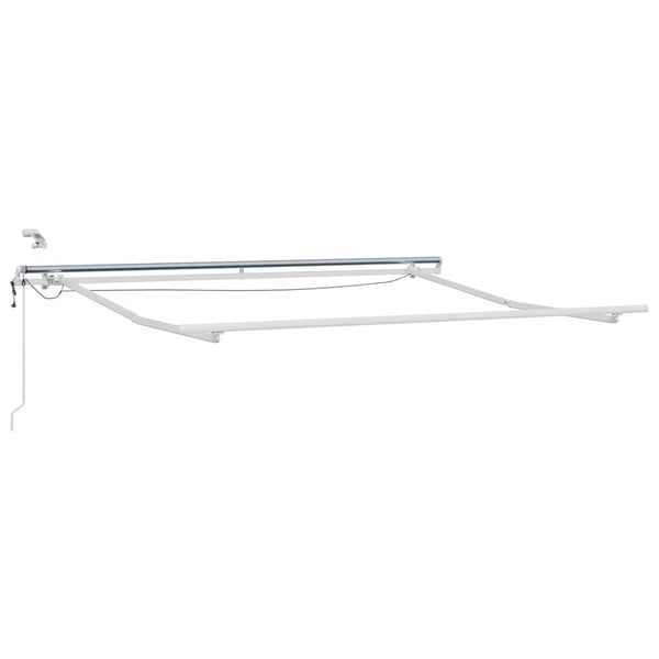 vidaXL Awning Automatic with LED Wine Red 300x250 cm