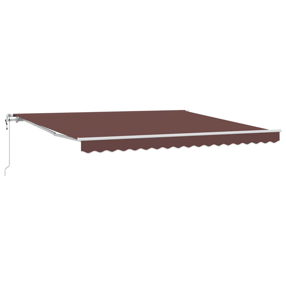 vidaXL Automatic Manual Brown 400x300 cm