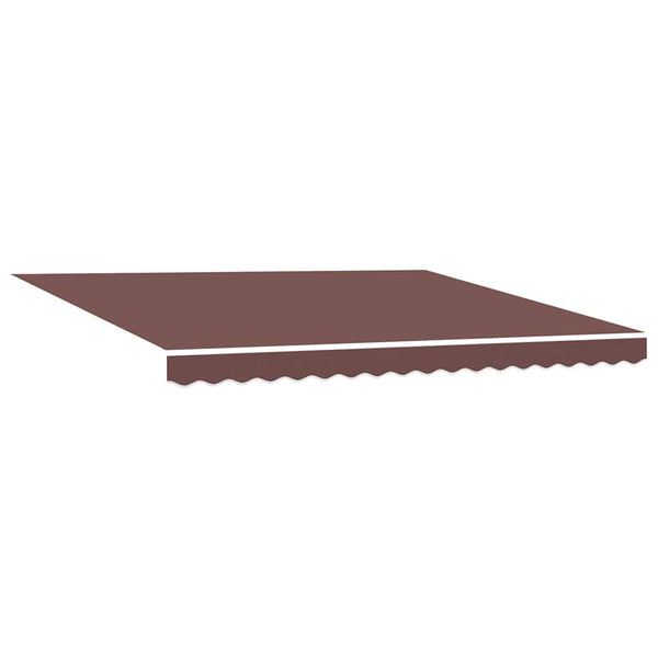 vidaXL Awning Automatic Brown 400x300 cm