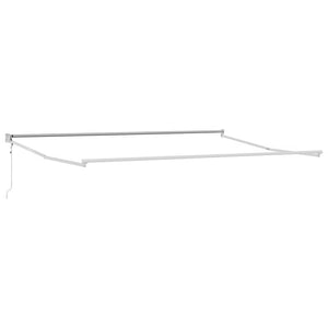 vidaXL Awning Automatic Brown 500x300 cm