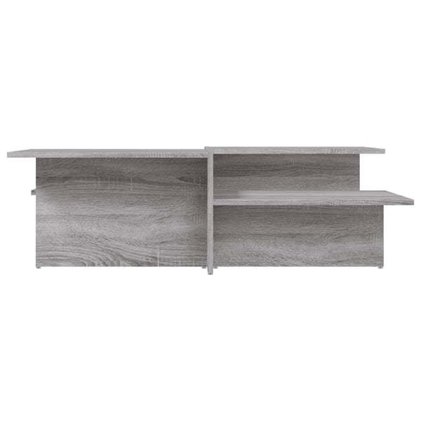 vidaXL Coffee Tables 2 pcs. Grey Sonoma Chipboard