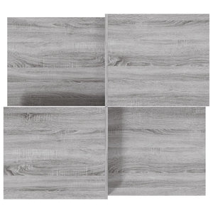 vidaXL Coffee Tables 2 pcs. Grey Sonoma Chipboard