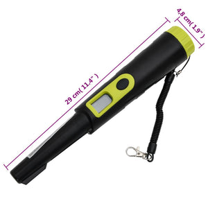 Metalldetektor Pinpointer mit LCD-Display