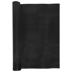 vidaXL Balcony Privacy Screen Black 300x80 cm Poly Rattan