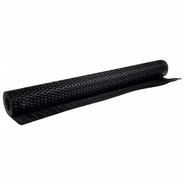 vidaXL Balcony Privacy Screen Black 300x100 cm Poly Rattan