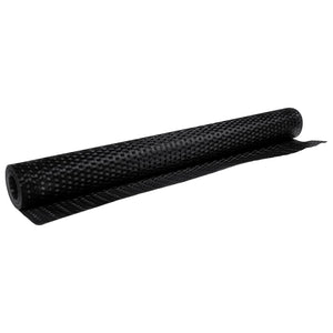 vidaXL Balcony Privacy Screen Black 400x80 cm Poly Rattan